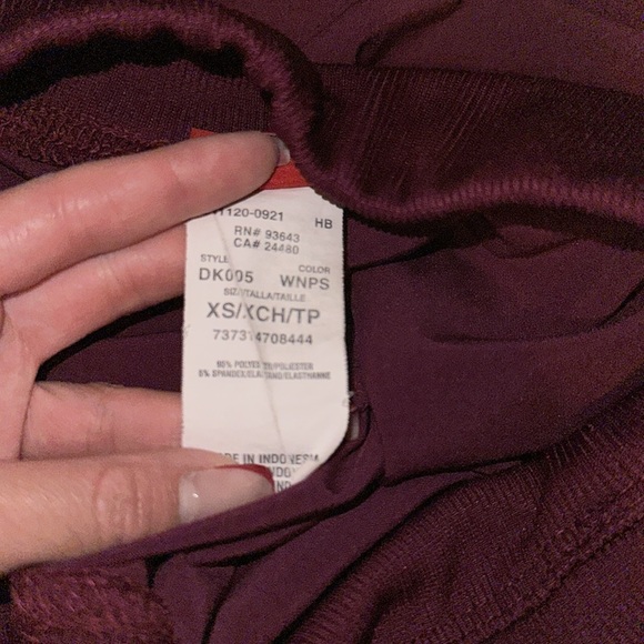 Size XS Dark Purple Dickies Bottom Scrub. Fits a size small. In great condition. - Picture 7 of 8